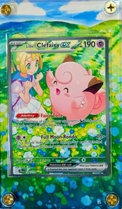 Pokemon Lillie’s Clefairy EX  184/159 Journey Together Extended Art Custom Case - Picture 1 of 1