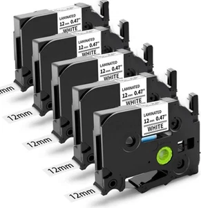 Repuesto de cinta de etiquetas compatible con Suminey para impresora de etiquetas Brother Ptouch - Imagen 1 de 5