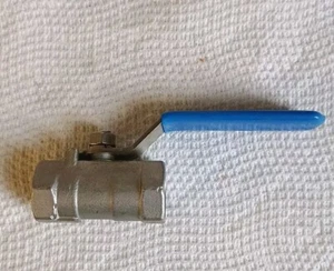 Graco 114363 Niederdruck Edelstahl Flüssigkeit Kugelhahn 3/8"NPT - Bild 1 von 2