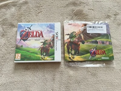 The Legend of Zelda Ocarina of Time Nintendo 3ds game first print + Slipcase - Image 1 of 4