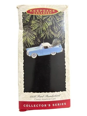 Ford Thunderbird 1993 Hallmark 1956 adorno de Navidad IOB coches clásicos Foto 1 de 4