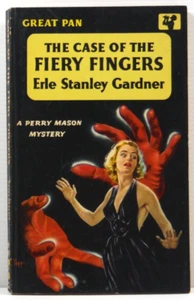 The Case of the Fiery Fingers by Erle Stanley Gardner 1959 PB Pan Vintage book - Bild 1 von 13