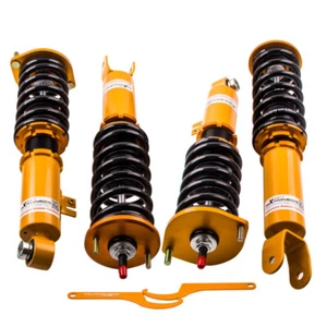 Adj. Damper Coilover Suspension Kit For Nissan 300ZX 1990-1996 Coil Spring Strut - Picture 1 of 10