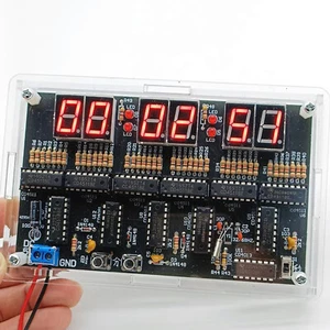 Electronic Clock DIY Kit Parts Soldering to Make DIY DC4.5V-5.5V for teaching - Picture 1 of 9