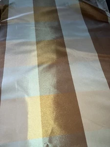 CUSTOM KRAVET~SCALAMANDRE SILK PIINCH PLEAT DOUBLE LINED DRAPES~88”LONG - Picture 1 of 8