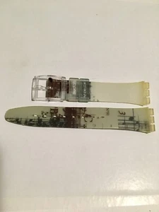 Swatch OEM 96 Musical "Dodeca Phonics" SLK 113 18mm Rubber Watch Band New. - Bild 1 von 2