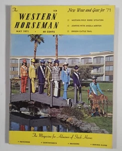 WESTERN HORSEMAN Magazin Western Cowboy Ranch Roping Jumping Cattle Mai 1971 - Bild 1 von 1