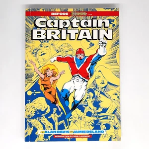 Marvel Captain Britain Vol 1 Before Excalibur TPB MCU Comic Book VFine VTG 1988 - Picture 1 of 2