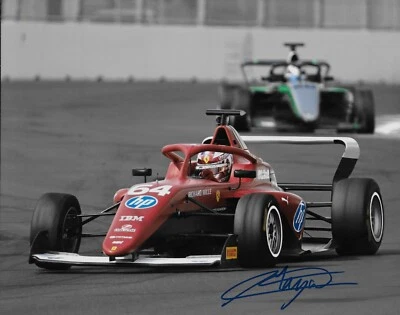 Signed Maya Weug Formula 1 Academy  Ferrari Racing 8x10 Photo #2 Original - Image 1 of 2