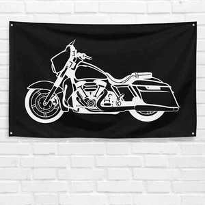 For Harley Davidson Street Glide 2015 Enthusiast 3x5 ft Flag Dad Gift Banner - Picture 1 of 1