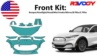 For Ford Mustang Mach-E Premium 2021-2025 Paint Protection Film PreCut Kit PPF - Image 1 of 4