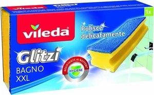 Vileda Glitzi Bagno Spugna, Giallo/Blu, 8x15x4.5 cm - Foto 1 di 3