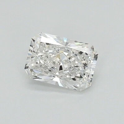 Brilliant Radiant Cut Loose Stone White Colorless Lab Grown Diamond Gemstone Her - Image 1 of 4