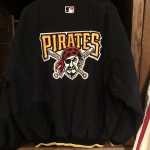Llyod McClendon #23 Signed Game Worn Pirates Jacket With COA Great Condition - Picture 1 of 13
