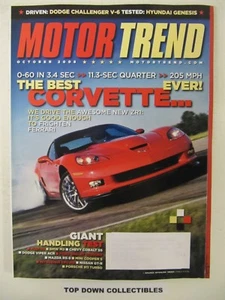 Motor Trend Magazine October 2008 Best Corvette Ever - Imagen 1 de 4