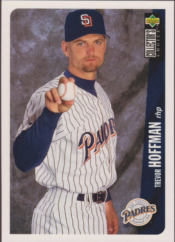 1996 Collector's Choice Trevor Hoffman #296 San Diego Padres Baseball Card - Image 1 of 1
