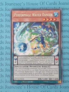 Tarjeta MZTM-EN050 Performage Water Dancer Rara Yu-Gi-Oh 1ª Edición Nueva - Imagen 1 de 3