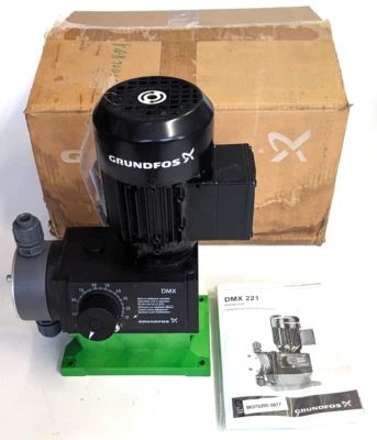 Bomba dosificadora GRUNDFOS DMX 50-10 B-PVC/V/G-X-E1B1B1 NUEVA EMBALAJE ORIGINAL Foto 1 de 4