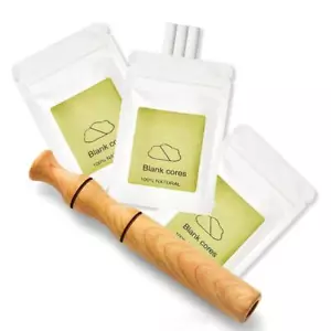 Quit Smoking Inhaler Stick Essential Oil Wooden Personal Diffuser - Picture 1 of 10