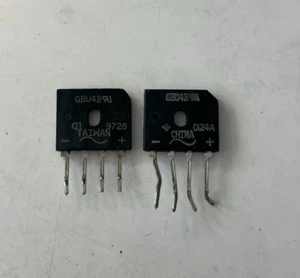 GBU4B Bridge Rectifier 800V 4A SIP Mix Genuine Part Tested x2 pcs - Imagen 1 de 1