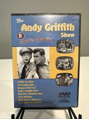 The Andy Griffith Show - 8 Classic Episodes - DVD - Factory Sealed - Image 1 of 2