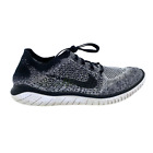 Men’s 12 Nike Free Rn Flyknit Black Running Jogging Shoes Sneakers 942838-101