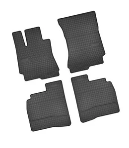 Auto-Fußmatten Gummimatten Schwarz für Mercedes Benz S-Klasse W221 2005 - 2013 - Bild 1 von 5