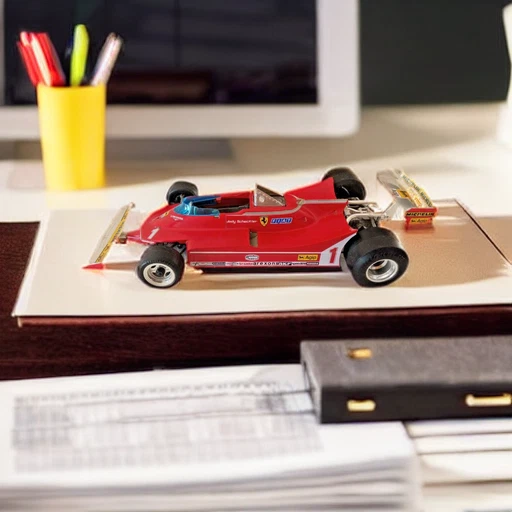 Ferrari F1 312 T5 Jody Scheckler Burago Scala 1:14 Edizione Limitata Collezione - Immagine 1 di 4