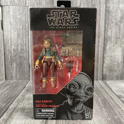 Figura de acción Hasbro Star Wars Black Series Maz Kanata #49 2017 NUEVO Foto 1 de 4