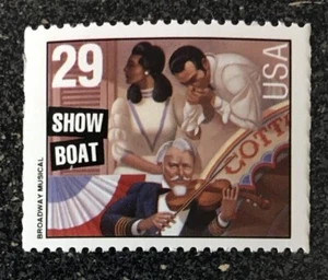 USA1993 #2767 29c Broadway Musicals - Show Boat Booklet Single  mint music - Picture 1 of 1