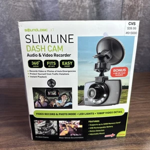Slimline Dash Cam Audio and Video Recorder 360 Swivel, New by itek (Sealed Box) - Picture 1 of 14