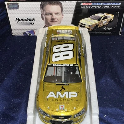 Dale Earnhardt Jr. #88 AMP Energy Gold 2013 1/24 NASCAR acción 1/1288 ¡Raro! Foto 1 de 4