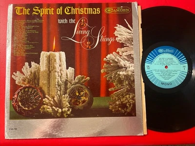 Living Strings The Spirit Of Christmas LP RCA Camden Mono VG Foto 1 de 4