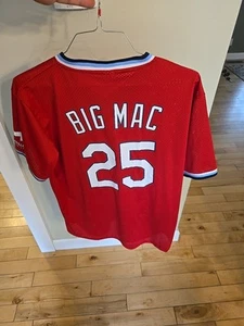 ST LOUIS CRDINALS BIG MAC MARRYVILLE UNIVERSITY JERSEY XL - Picture 1 of 4
