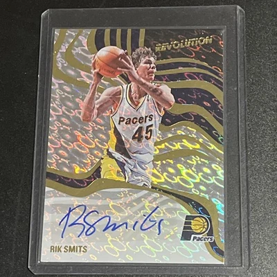 RIK SMITS 2024-25 PANINI REVOLUTION BASKETBALL AUTOGRAPH #RS-KRS  AUTO PACERS - Image 1 of 2