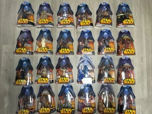 LOTE DE 24 FIGURAS DE ACCIÓN 2005 STAR WARS VENGANZA DE LOS SITH - NUEVAS - ¡¡MIRA!! JD - Imagen 1 de 20