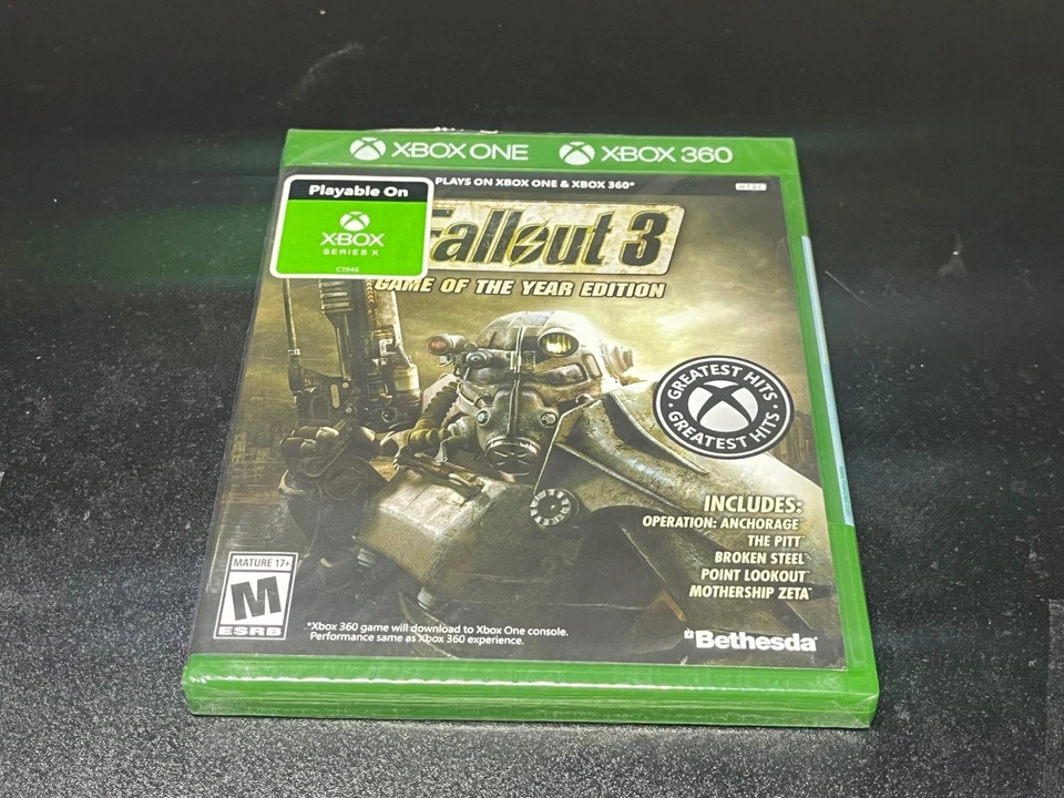 Fallout 3 Game Of The Year Edition Xbox One 360 Series X 🔥Fast Shipping🔥 - Image 1 of 2