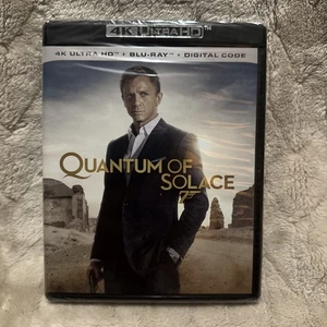 Quantum of Solace (4k Ultra HD + Blu-Ray + Digital, 2008) 007 Daniel Craig New - Imagen 1 de 2