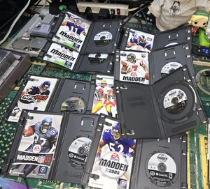 Nintendo GameCube Exact Madden 02-05 & 07 w/Others LOT-Untested-READ ALL - Picture 1 of 15
