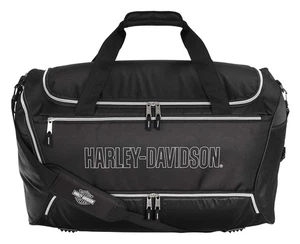 Harley-Davidson Silverado 26" Utility Water-Resistant Duffel Bag - Black - Picture 1 of 4