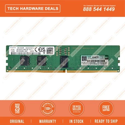 P43322-B21    HPE 16GB 1Rx8 DDR5-4800 CAS-40-39-39 EC8 RDIMM Smart Memory Kit - Image 1 of 2