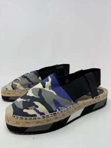 Ash espadrille Sandals EU 39 UK6 Shoes Wedge Sling Back Platform cameo pattern - Picture 1 of 13