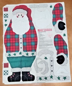 1997 Daisy Kingdom #3201 - 43 Inch Santa Door Panel - Cut and Sew Fabric Panel - Picture 1 of 2