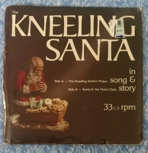SEALED / NEW Wendell Austin KNEELING SANTA 45 Christmas Vic Perrin Prayer - Picture 1 of 2