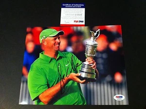 Stewart Cink GOLF firmato auto 8x10 FOTO PSA/DNA COA - Foto 1 di 2