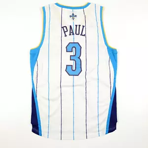 Camiseta Adidas Chris Paul New Orleans Hornets/Pelicans NBA Auténtica Para Hombre Pequeña - Imagen 1 de 15
