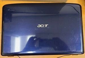 Tapa exterior genuina Acer Aspire 5536 5236 con antenas y cámara web WIS604CG1100309 azul - Imagen 1 de 2