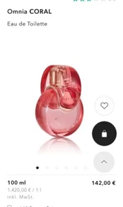 Parfüm Bvlgari Omnia Coral - Bild 1 von 2