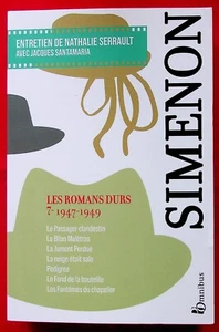 SIMENON / LES ROMANS DURS T. 7 - 1947-1949 - POLICIER - ED. OMNIBUS - 2023 - Bild 1 von 1