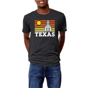 Men's League Collegiate Wear Heather Charcoal Texas Longhorns Hyper Local Large - Picture 1 of 1